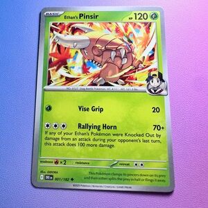 ethan’s pinsir - 001/182 (uncommon) — pokemon: destined rivals